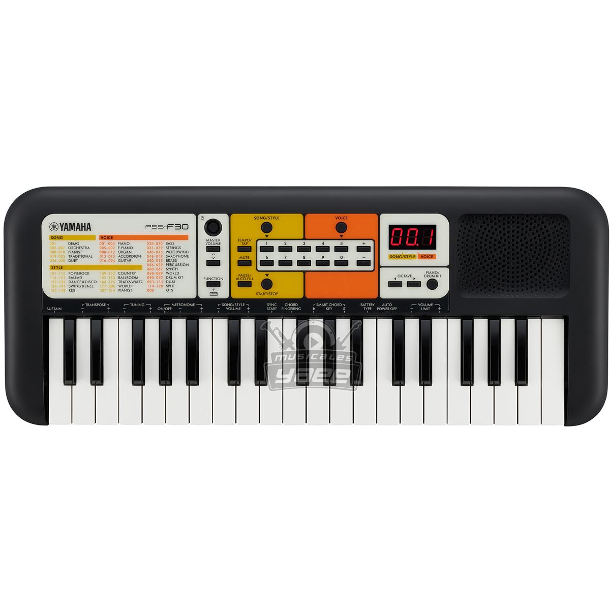 Mini teclado Yamaha infantil PSSF30